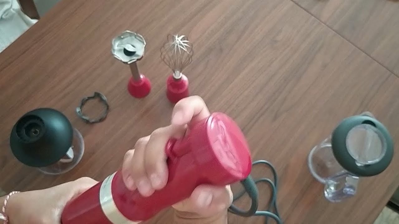 Kitchenaid 5KHBV83 El Blender Seti Nasıl?