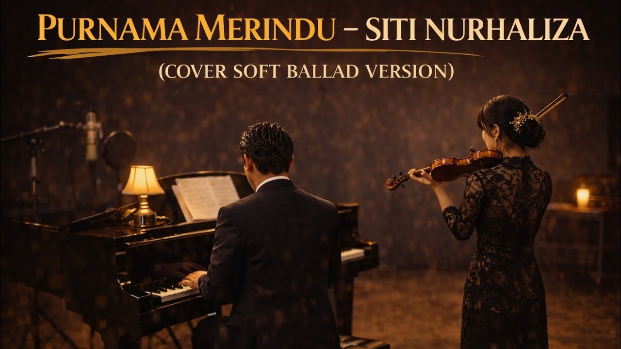 PURNAMA MERINDU - SITU NURHALIZA (COVER SOFT BALLAD VERSION)