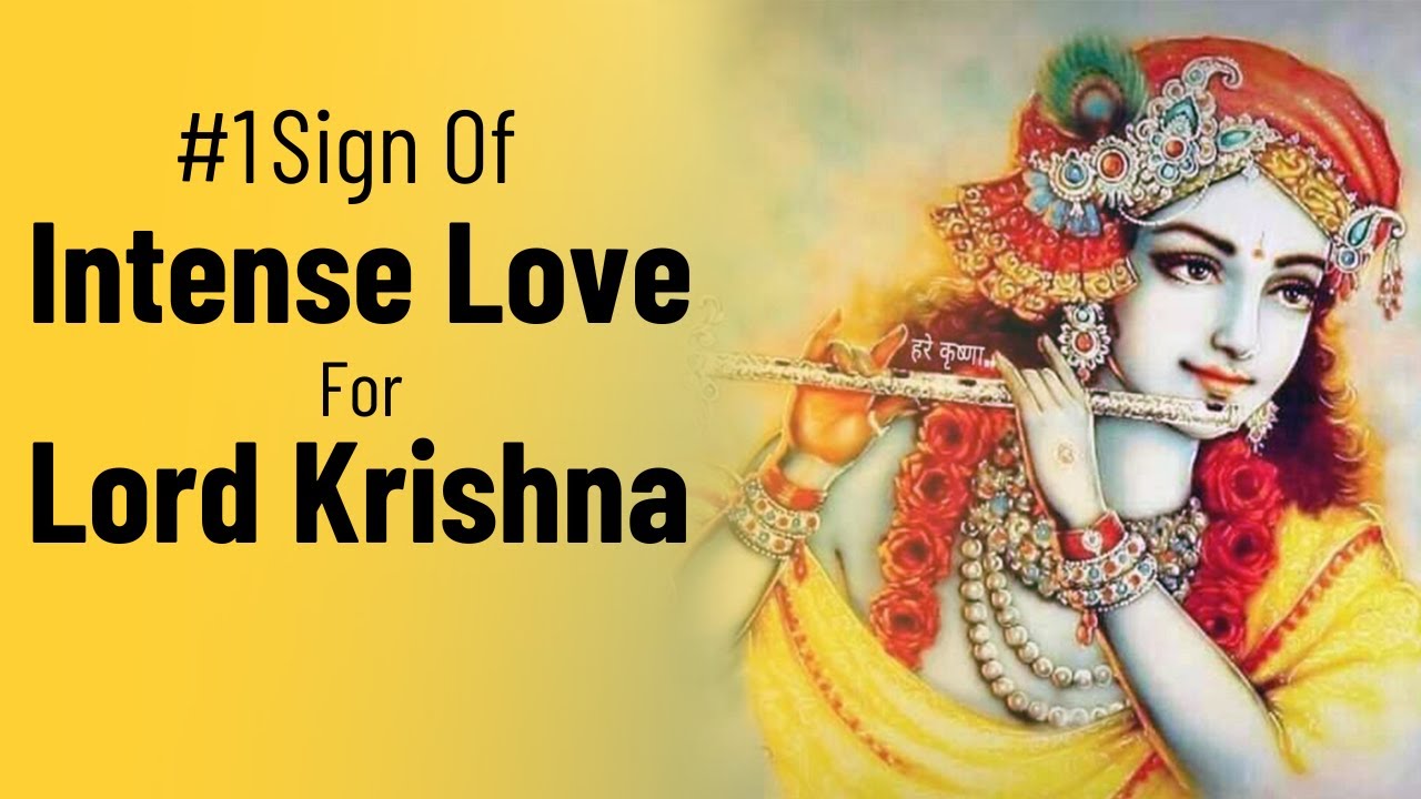 #1 Sign of Intense Love for Lord Krishna | Radha Krishna Bhakti | Swami Mukundananda
