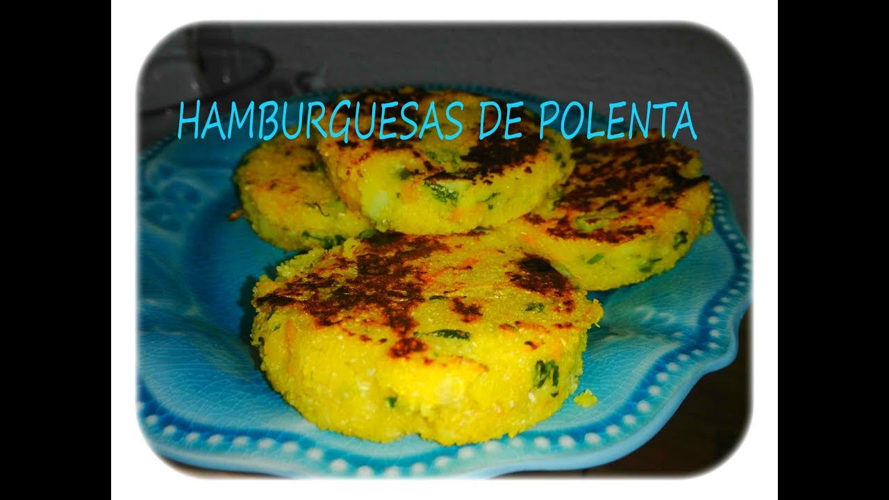 Hamburguesas de Polenta!!!!