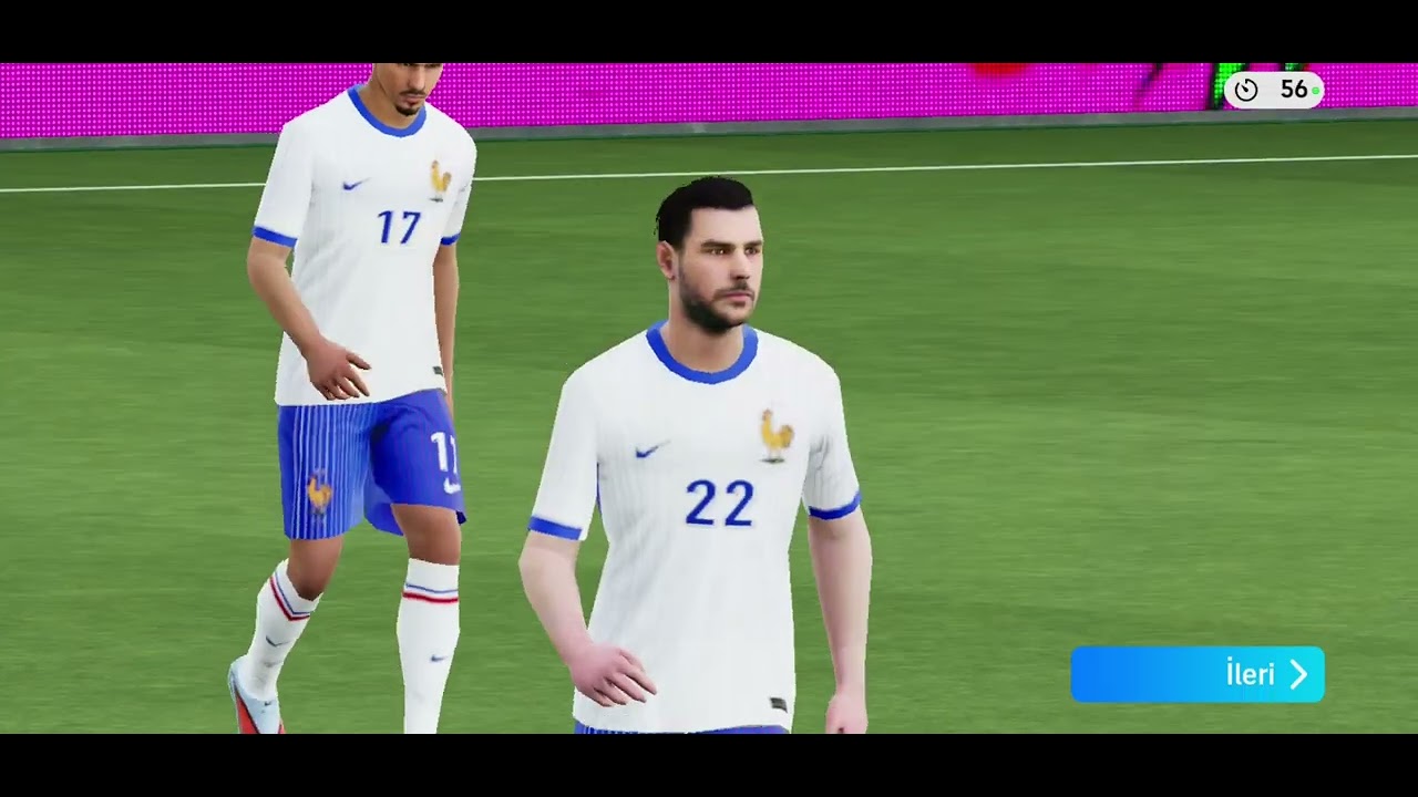 Ablamla efootball oynadım sadece 1 kere yendi