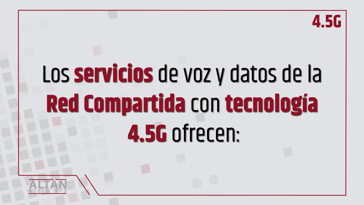 Servicios de voz y datos de la Red ALT&Aacute;N