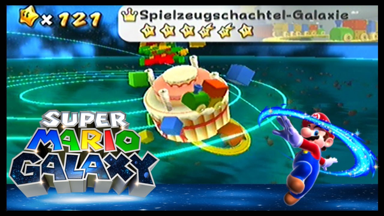 Super Mario Galaxy /27 [Mario] Maschinenraum /3 Spielzeugschachtel-Galaxie