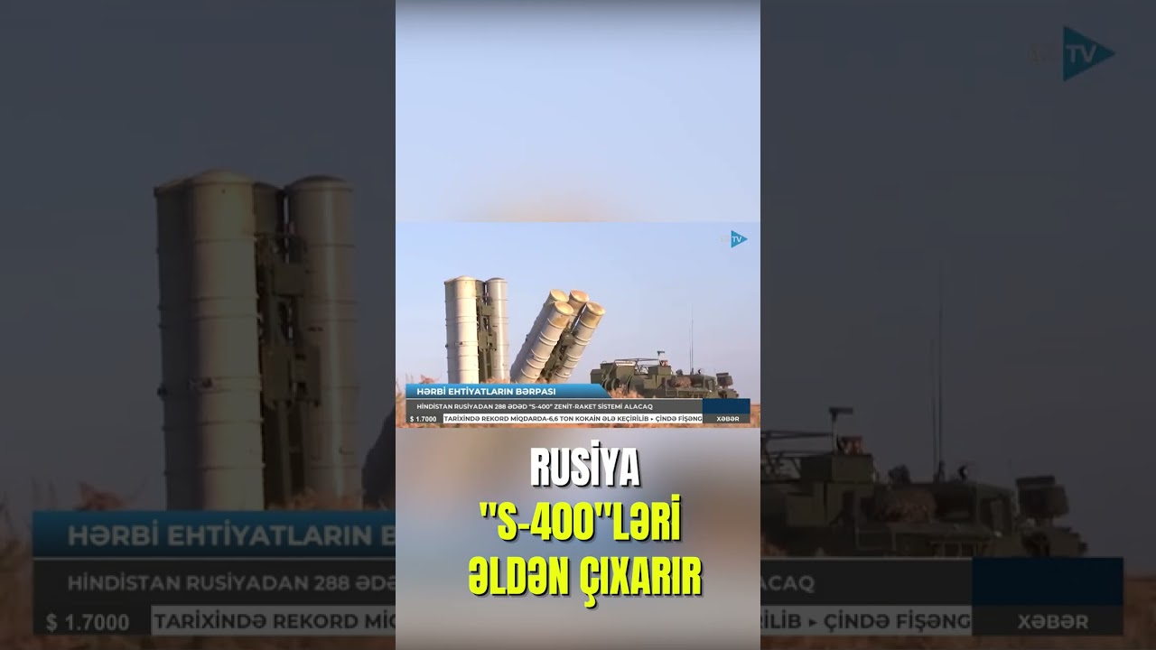 Rusiyadan m&uuml;haribə gedişatında G&Ouml;ZLƏNİLMƏZ M&Uuml;QAVİLƏ - HHM-lər satılır