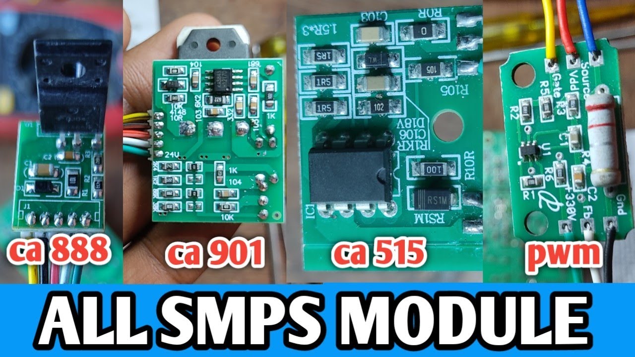 all popular SMPS module details // how to use