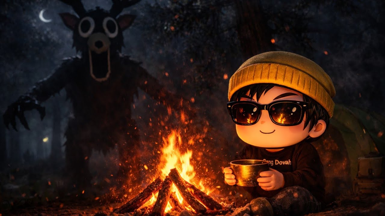 AKU MENCOBA MELAWAN RAJA KODOK SENDIRIAN DAN MEMBUKA RUANG RAHASA | 99 NIGHTS IN THE FOREST ROBLOX