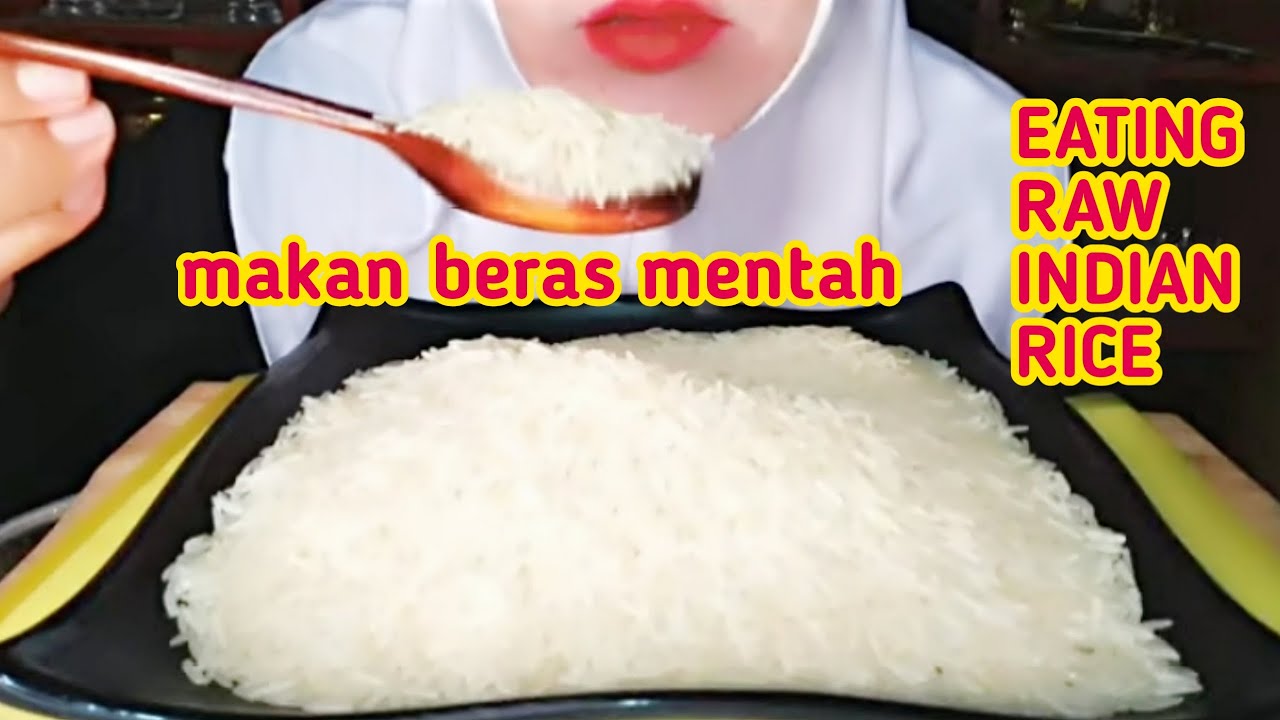 ASMR RAW RICE EATING | RAW RICE COMPILATION | KUMPULAN MAKAN BERAS MENTAH | 生ご飯を食べる | 밥을 먹다 | 吃生米