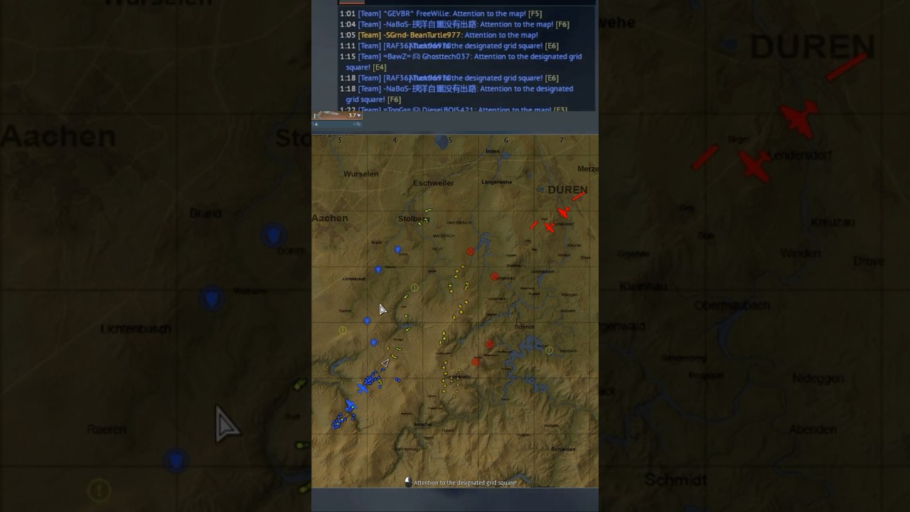 ATTENTION TO THE MAP! #shorts #warthunder #memes #warthundermemes