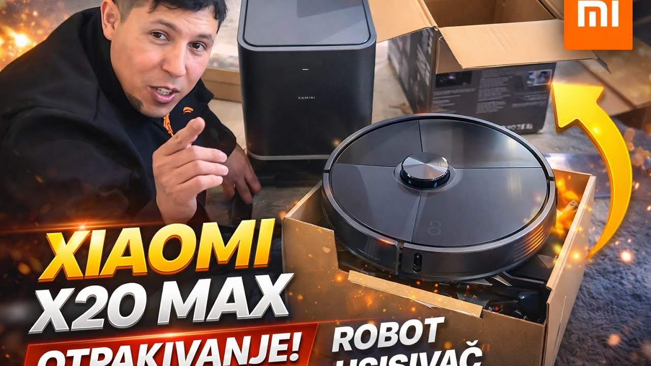Xiaomi X20 Max – Testiranje: Da li je ovo najbolji robot usisivač 2026? @nitrozona2406