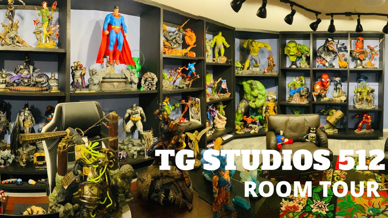 TG STUDIOS 512 FIRST STATUE ROOM TOUR 2019