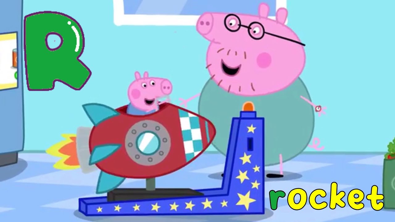 Phonics Song | R is for Rocket  | #kidzstation