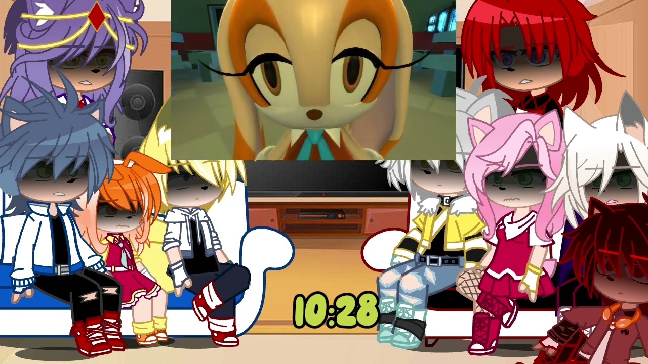 Los personajes de Sonic Reaccionan a ellos en Among us | PanditaGames46