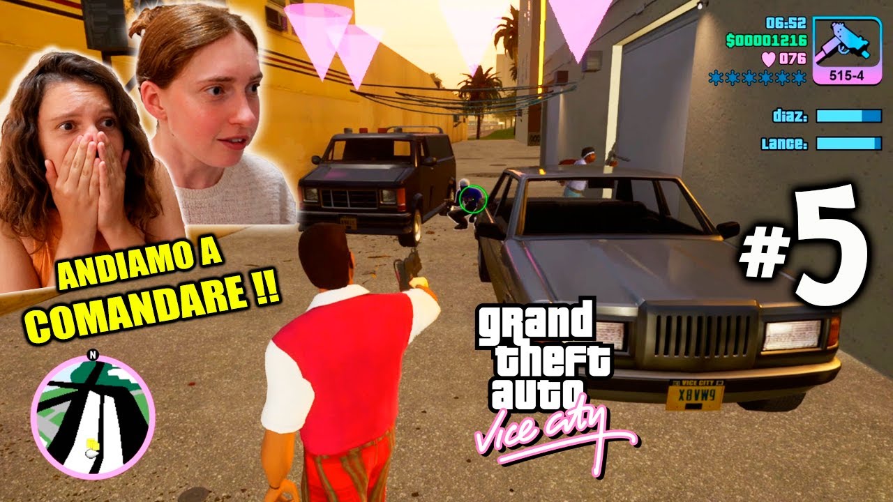 DIVENTIAMO SEMPRE PIÙ BOSS su gta vice city / puntata in compagnia ep.5
