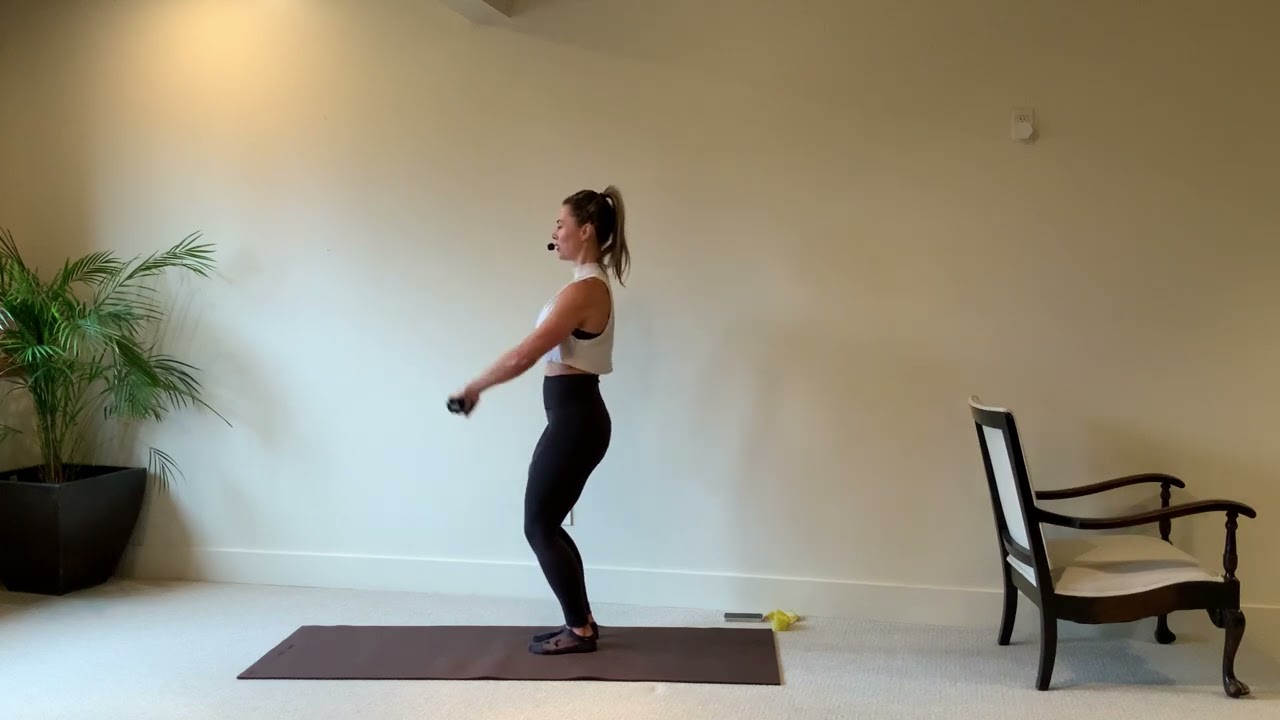 Barre Classic | Props: hand weights, ball