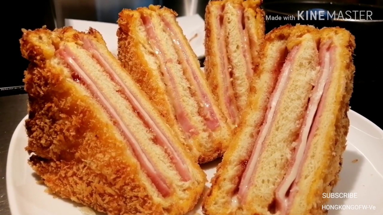 Ham & Cheese Deep Fried Bread  // Crunchy & Yummylicious cheese by kusina ni munica