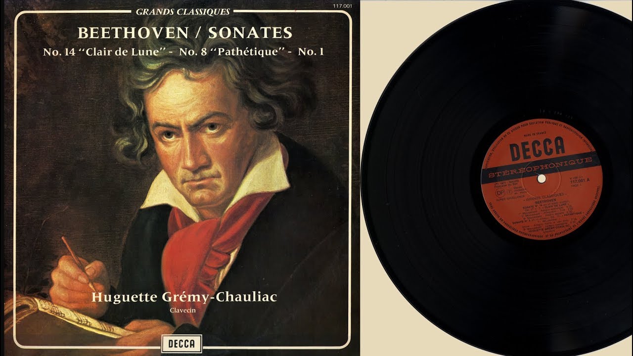 Huguette Grémy-Chauliac (harpsichord) Ludwig Van Beethoven, Trois sonates: No. 1, 8 & 14
