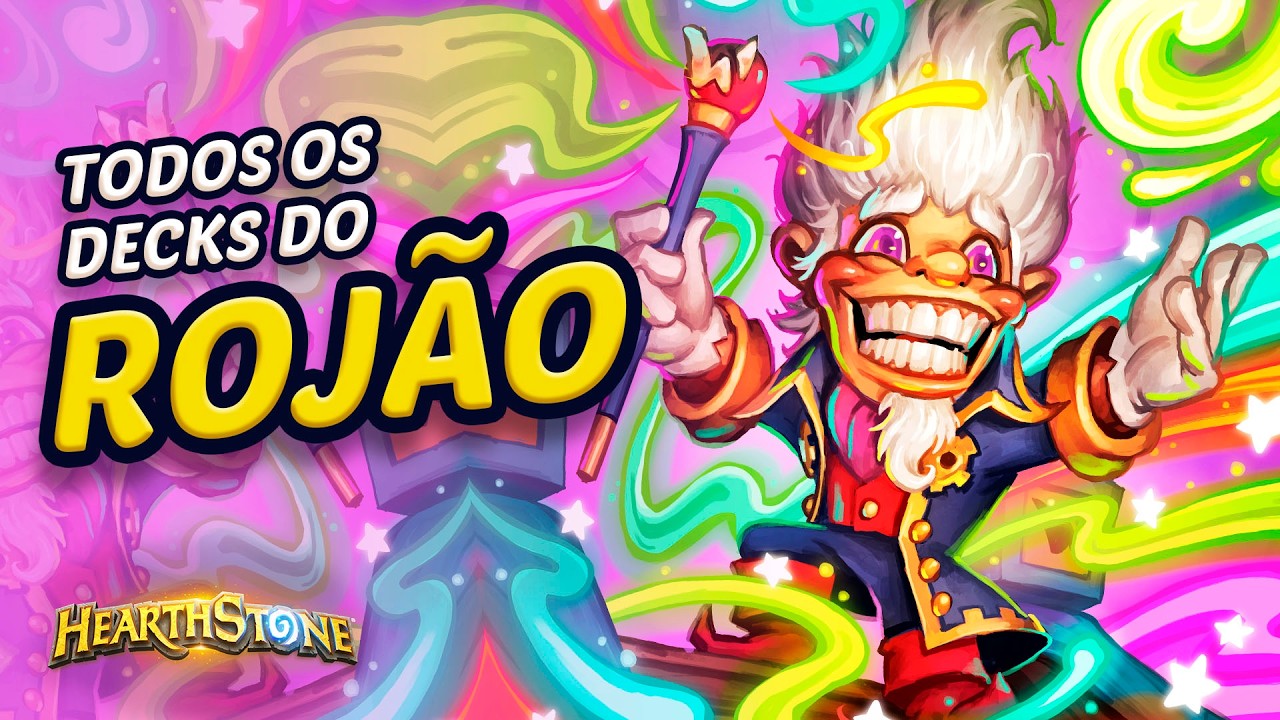 Jogando com Todos os Decks do Rojão, o Fantabuloso! 🎁 Hearthstone