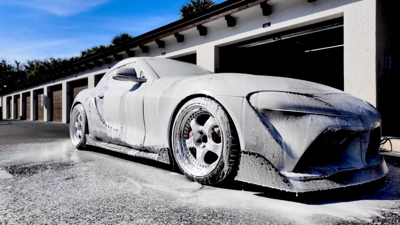 Detailing my A90 Supra🏎️🧼