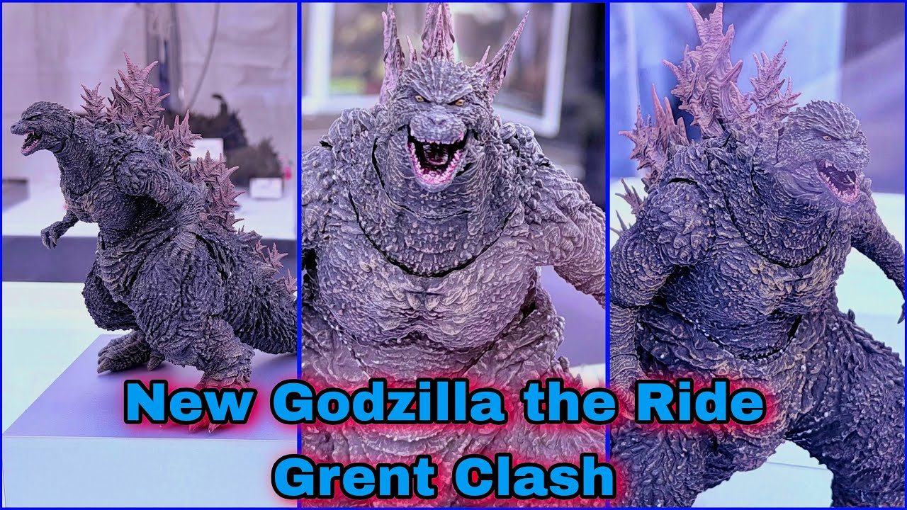 Новая фигурка S.H.MonsterArts Godzilla the Ride Grent Clash ~ анонс нового фильма Godzilla Zero.