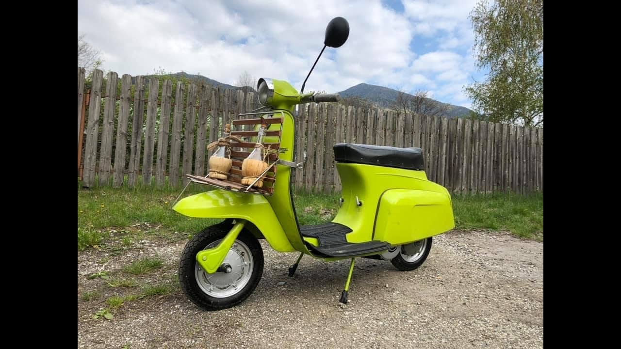 lambretta J50 1968 restauro conservativo