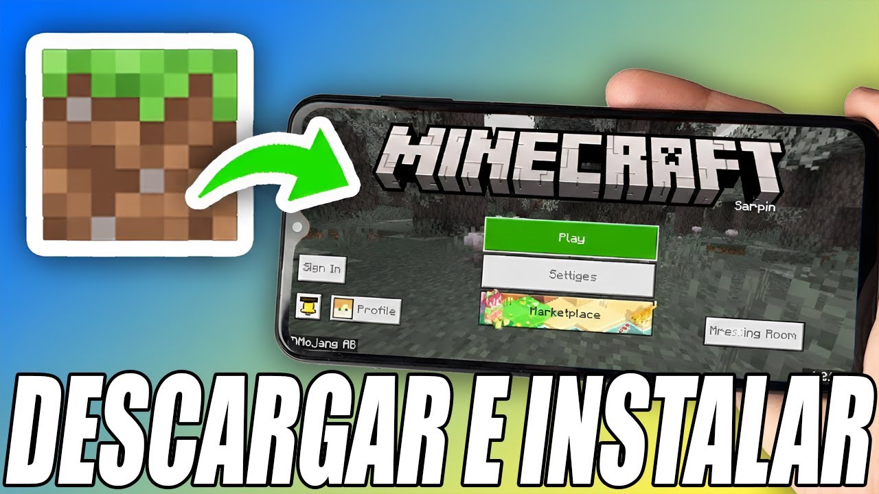 C&oacute;mo DESCARGAR MINECRAFT Para CELULAR Android en 2026 Ultima Version