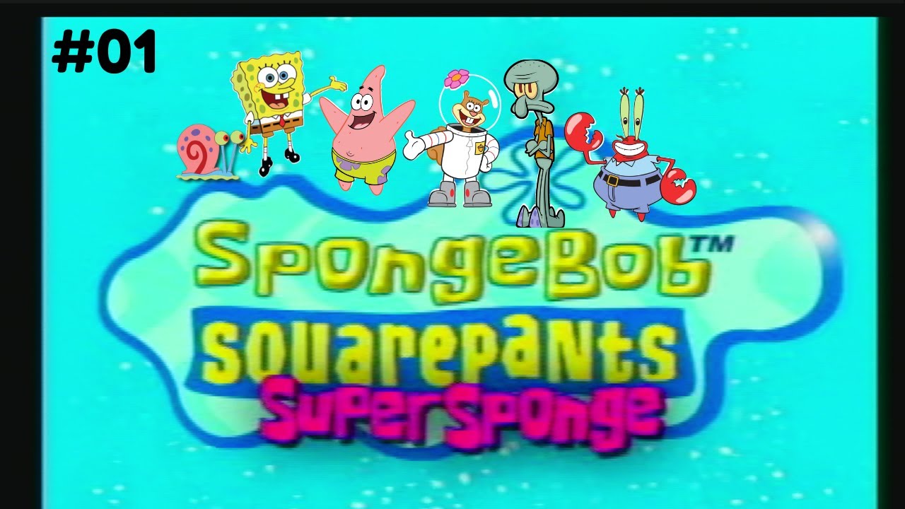 Let's Play SpongeBob SquarePants SuperSponge #01 Jelly Fields & Sandy's Tree Dome