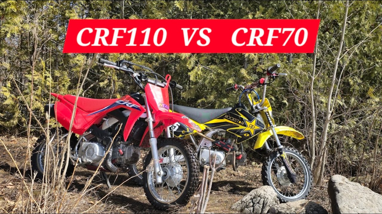 Honda CRF110 vs. CRF70 - Which Kid's Bike Is Best?