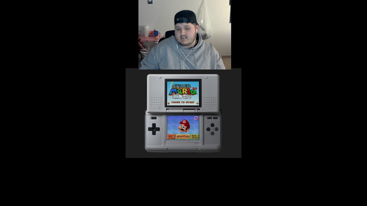 Stream doesnt end until I beat Super Mario 64 DS!!!