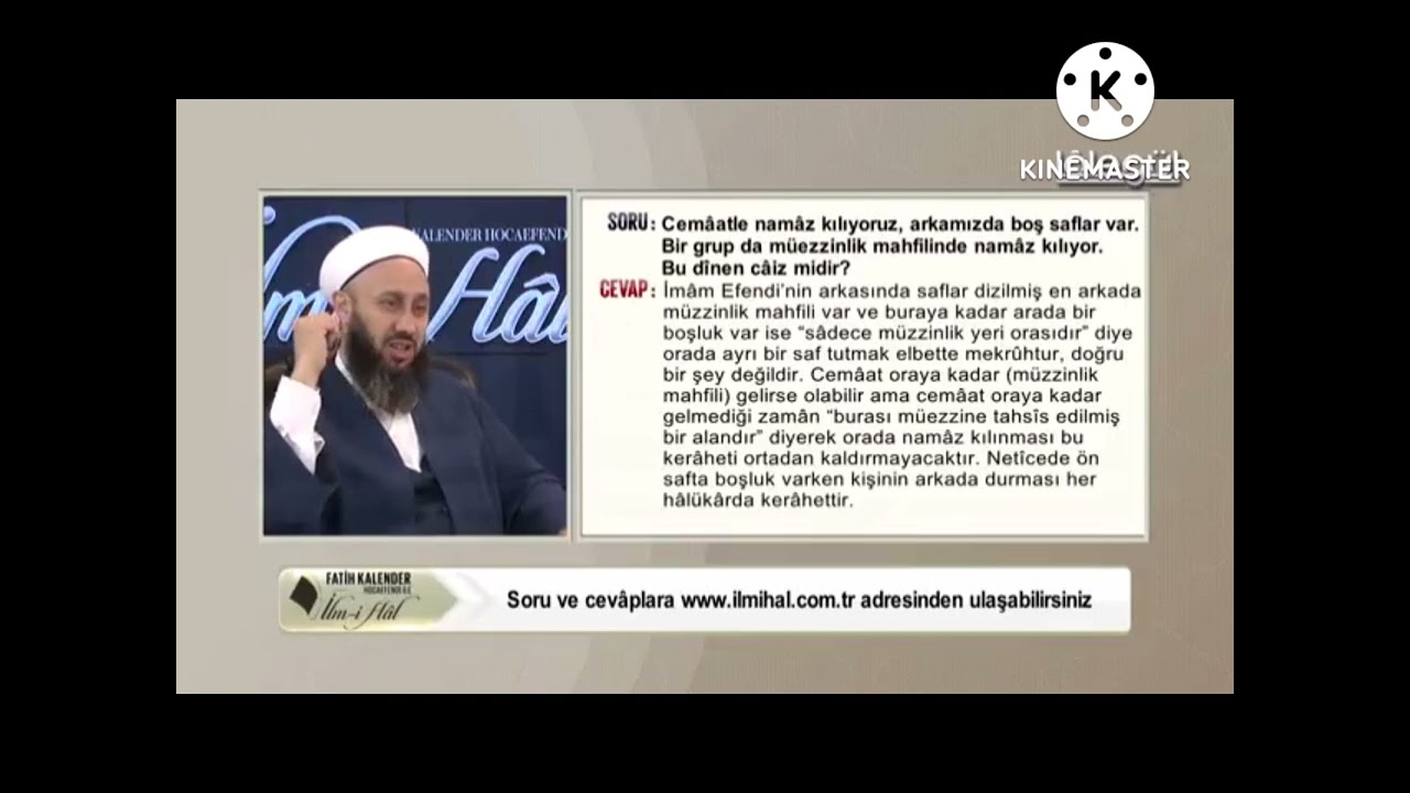 📹 101-Boş saflar dururken bir kısım cemâatin müezzinlik mahfilinde namâz kılması câiz midir?