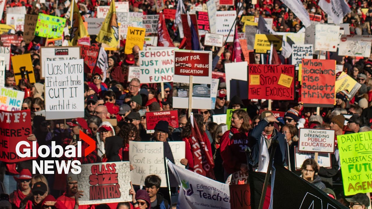 Alberta teachers&rsquo; strike: Finance Minister says union &ldquo;shot for the moon&rdquo; with latest proposal