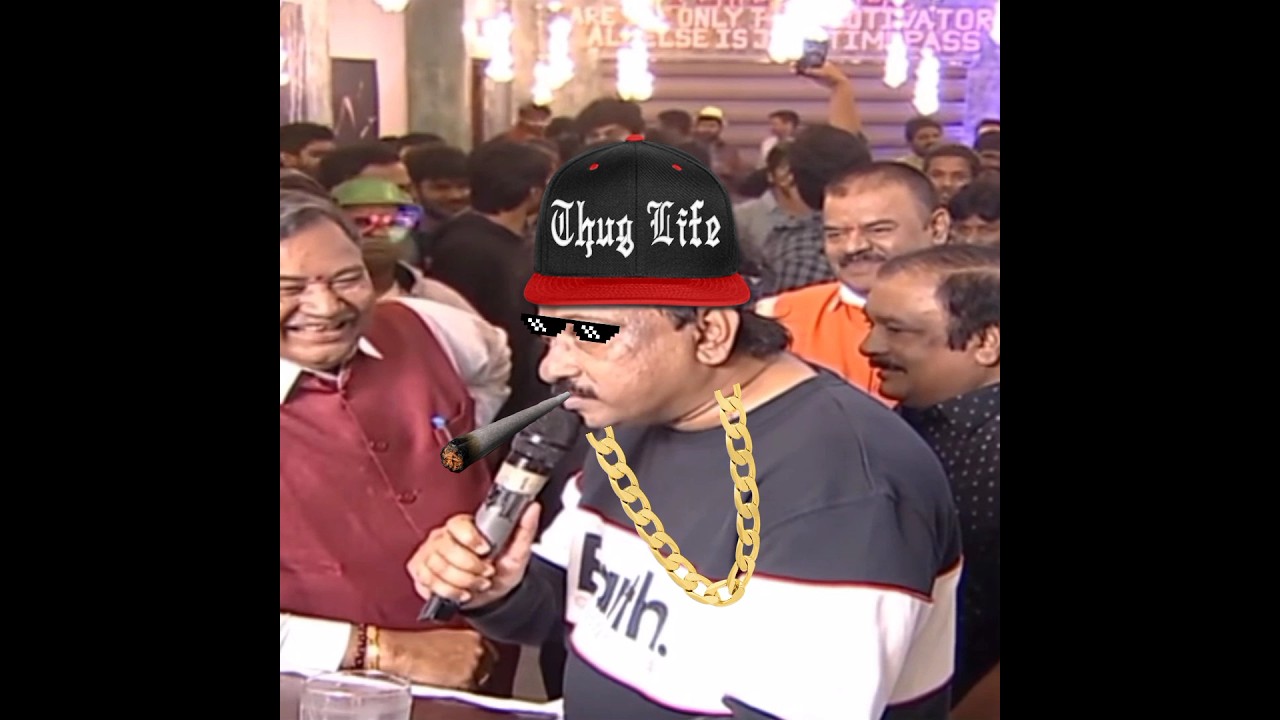 Ram Gopal Varma Thug Life 2023 🤣😂 #thuglife #funny #rgv #shorts
