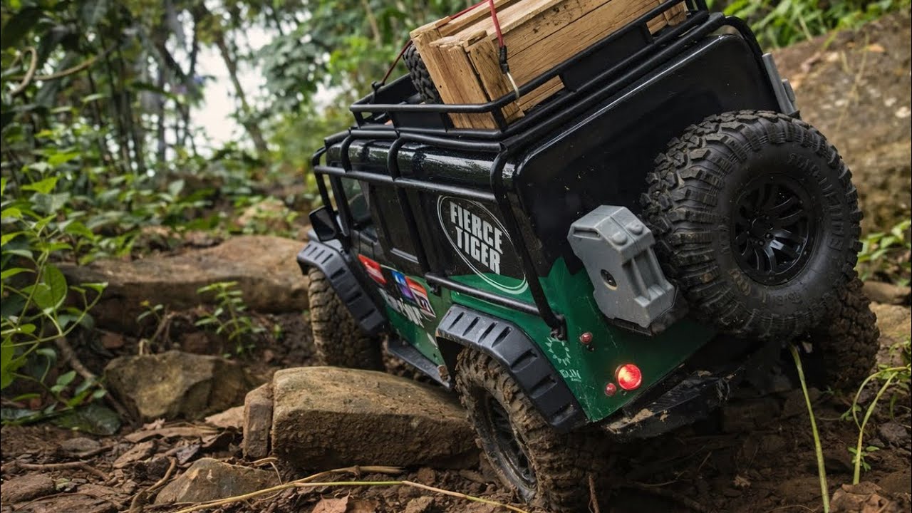 RC SCALE 1/10 HBZP1006| RC Adventure Through the Mountain Forest🇮🇩