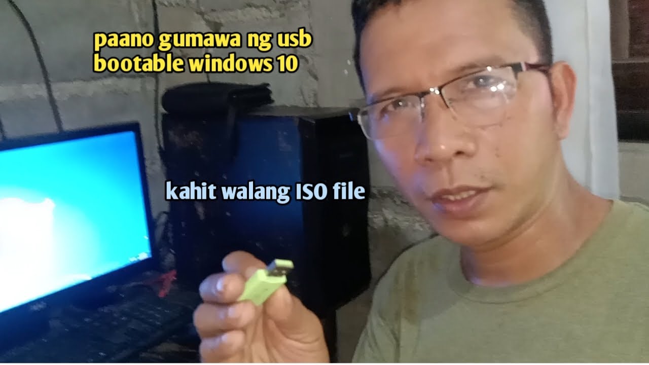 paano gumawa ng Usb Bootable Windows 10 direct from microsoft wibsite | tagalog tutorial