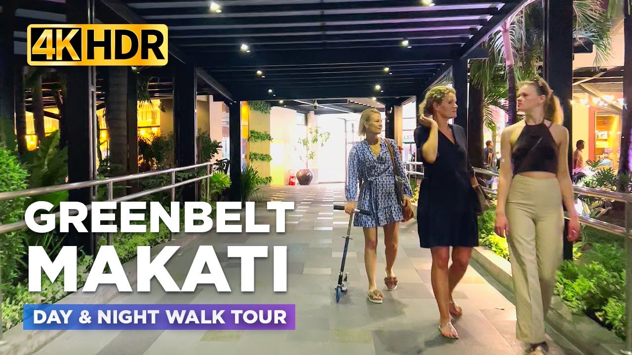 GREENBELT MAKATI Walking Tour 2023 | The Ultimate EXPAT Hangout Spot in Makati, Philippines!【4K】