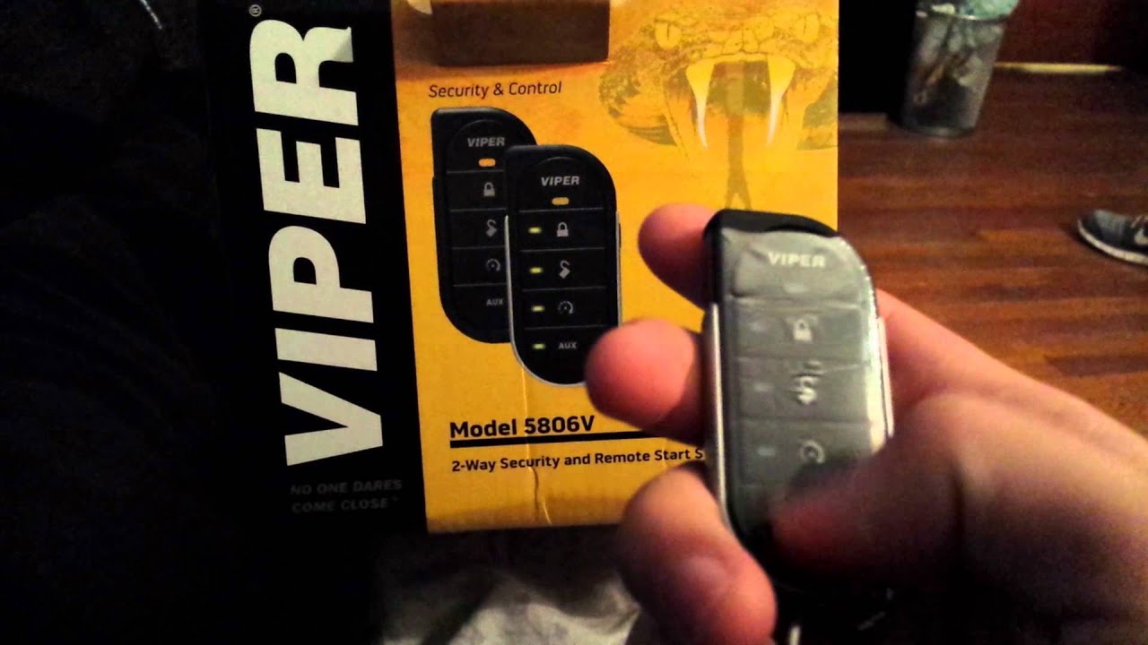 Viper 5806v Remote Start Keypad Lock