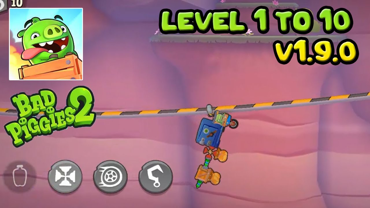 Bad Piggies 2 New Update (v 1.9.0) New Levels | Level 1 to 10 Gameplay