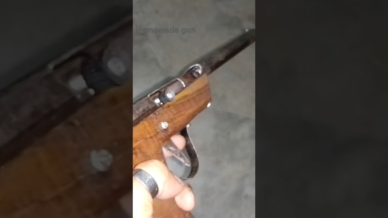 Homemade 22lr open bolt handgun #22homemadegun #homemadegun #22lrpistol #22lr