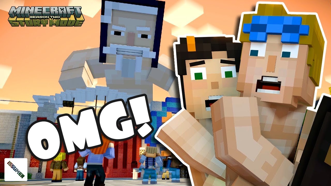 VOS THE SHAME KING! LUKESSE BIG TROUBLE! Minecraft Story Mode Season 2