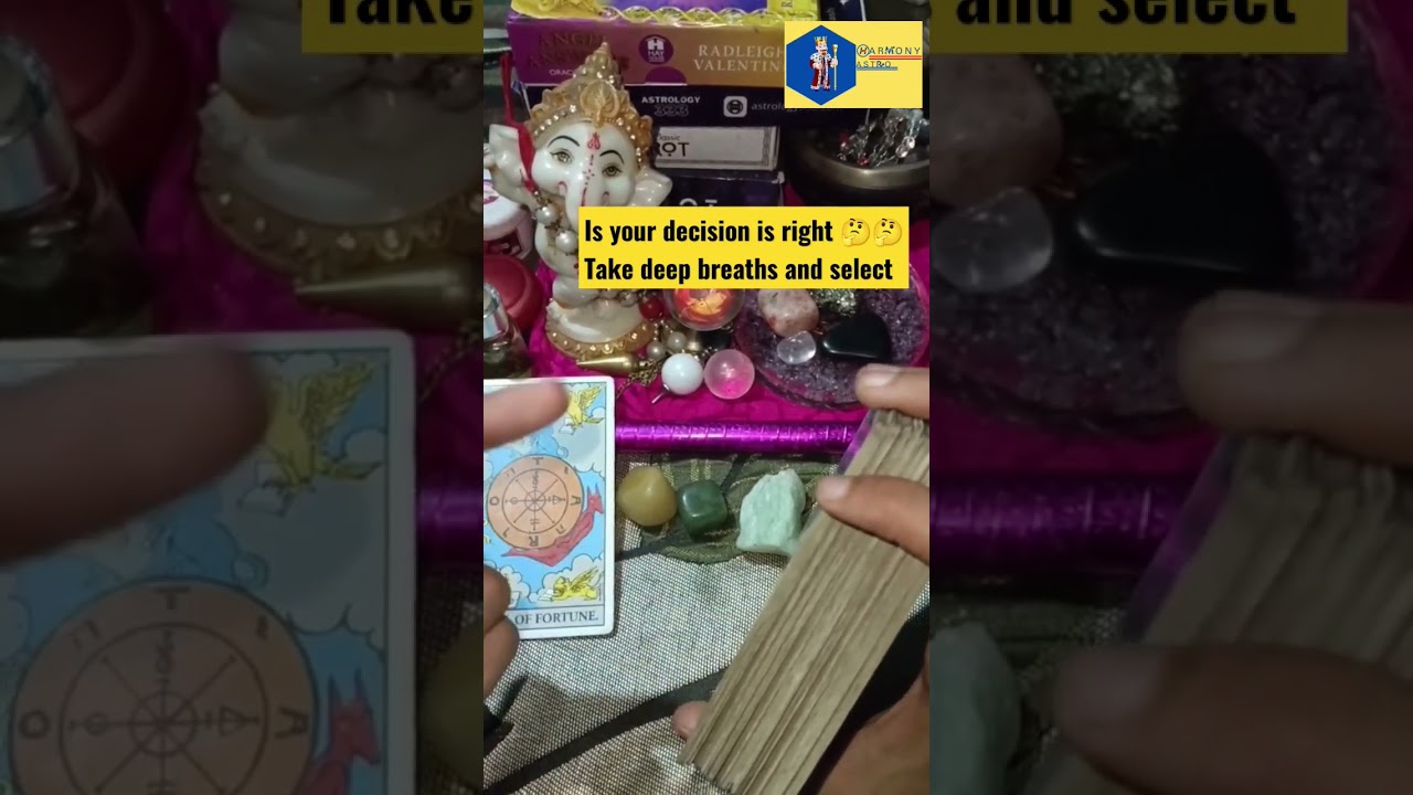 🤔is your decision is right?#pickacardtarot