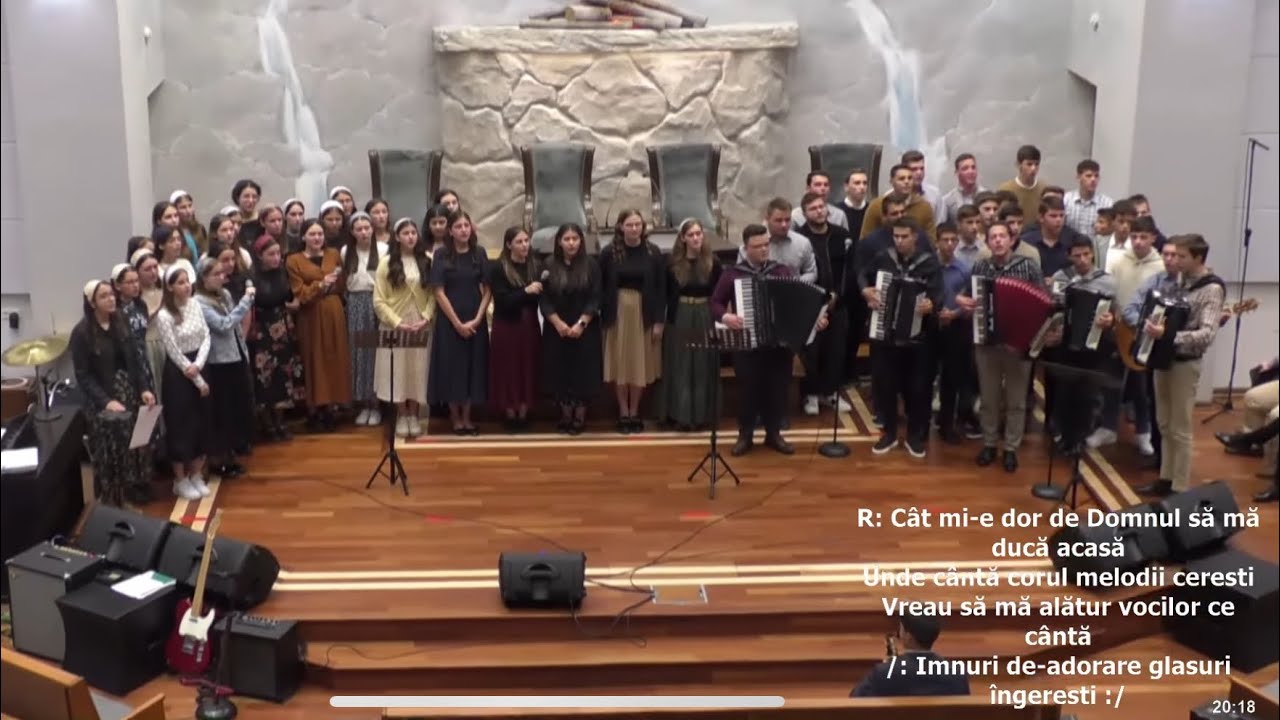 Tinerii bisericii Betania Cluj -”Sunt străin în lume”