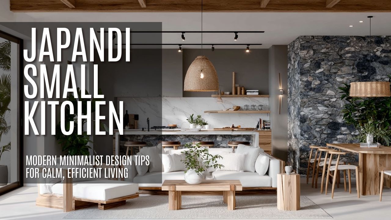 🏡🌿 Japandi Small Kitchen Layouts | Modern Minimalist Design Tips for Calm, Efficient Living