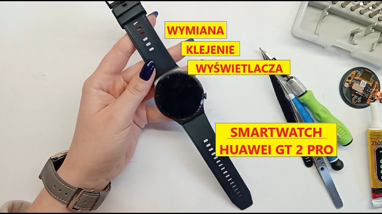 Wymiana wyświetlacza smartwatch HUAWEI WATCH GT 2 PRO 46mm