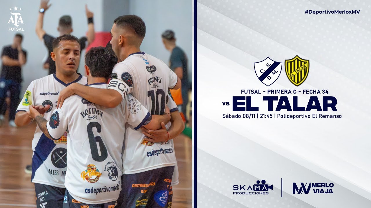 Deportivo Merlo vs El Talar | Futsal AFA - EN VIVO