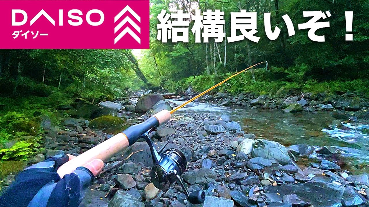 【渓流釣り】ダイソーレンジャーが鱒レンジャーを超えたかもしれない
