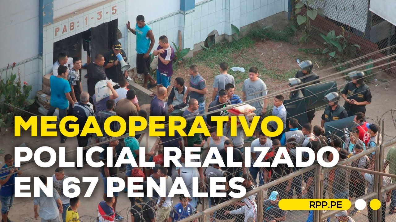 Se realizó un megaoperativo policial en 67 penales del país #ROTATIVARPP | ENTREVISTA