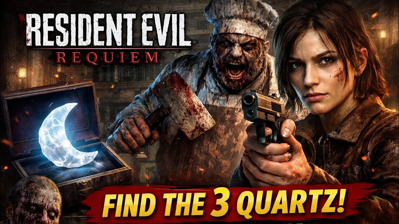 Resident Evil Requiem &ndash; Find the 3 Quartz Puzzle Guide | Care Center Full Walkthrough (RE9)