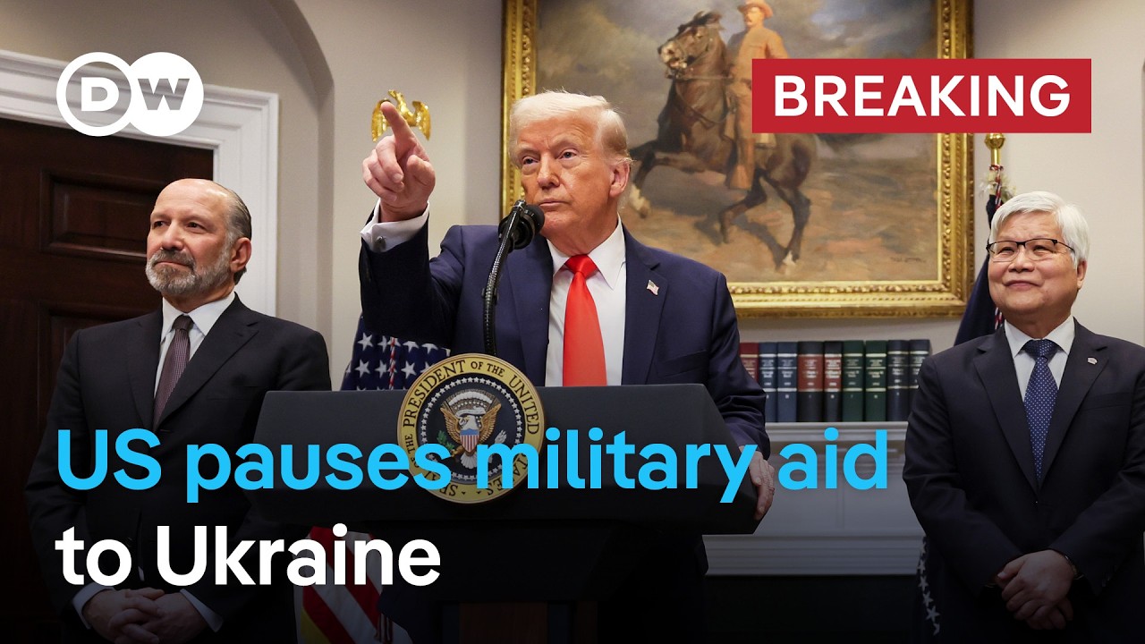 What impact will the US' halt on military aid to Ukraine have on the battlefield? | DW News
