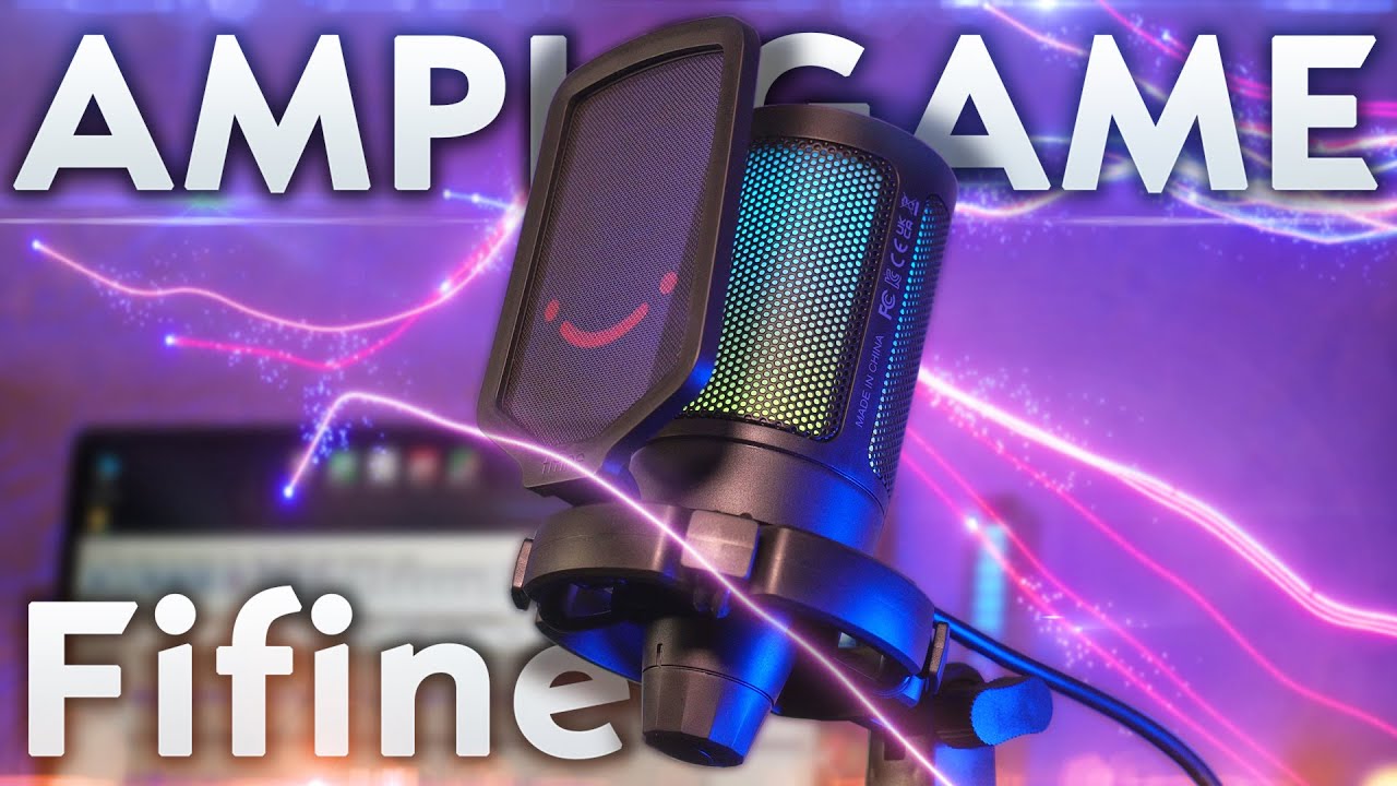Доступный USB микрофон для ИГРОВОЙ Трансляции - Fifine AMPLIGAME