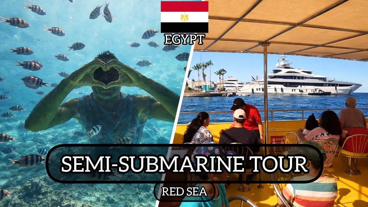 Semi-Submarine Tour (Royal Sea Scope) - Red Sea / EGYPT 🇪🇬