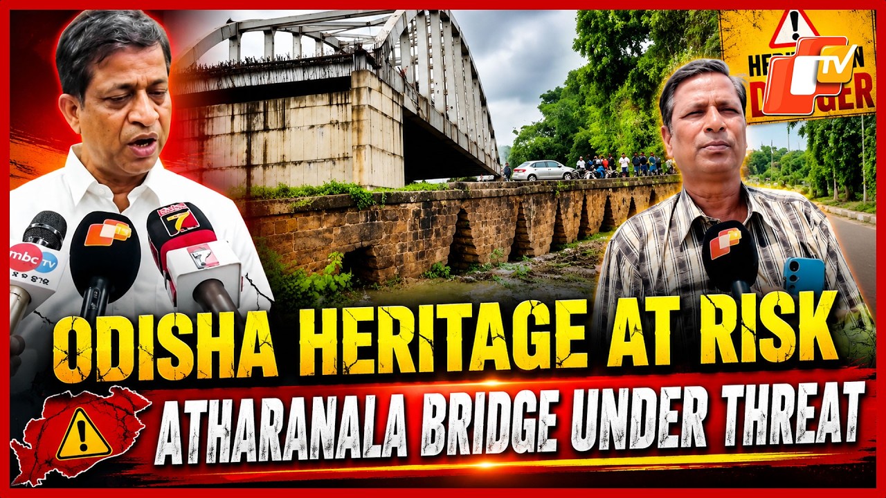 Odisha Heritage In Danger: ASI-Protected Centuries-Old Atharanala Bridge Facing Structural Strain
